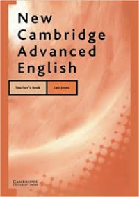 New cambridge advanced English: teacher's book