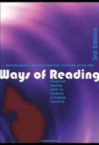 Ways of reading: advanced reading skills for students of english literature