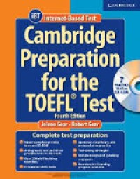 Cambridge preparation for the toefl test