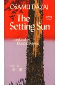 The setting sun