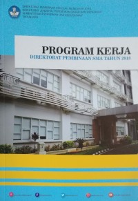 Program kerja direktorat pembinaan SMA tahun 2018