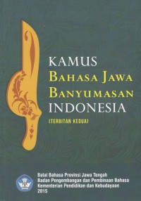 Kamus Bahasa Jawa Banyumasan-Indonesia