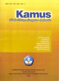 Kamus Dialek Melayu Sanggau-Indonesia