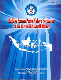 Refleks fonem proto Melayu Polinesia dalam varian Bidayuhik Ribun