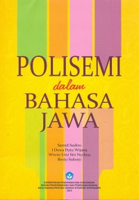 Polisemi dalam bahasa Jawa