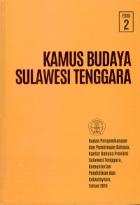 Kamus budaya Sulawesi Tenggara