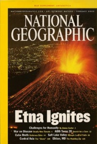 National geographic : Etna lgnites Vol.201 No.2