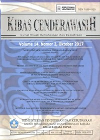 Kibas cenderawasih: jurnal ilmiah kebahasaan dan kesastraan vol.14 no.2 oktober 2017