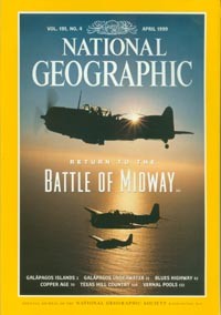 National geographic : return to the battle of midway vol. 195 no. 4