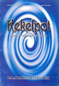 Kekelpot: majalah ilmiah bahasa dan sastra vol 2 edisi desember 2006