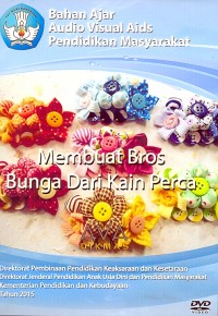 Membuat bros bunga dari kain perca [DVD]