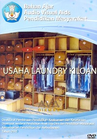 Usaha laundry kiloan: bahan ajar audio visual aids pendidikan masyarakat [DVD]