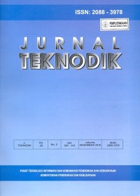 Journal teknodik vol. 20 no. 2 hal: 097 - 181 jakarta, desember 2016