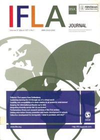 IFLA volume 37 (march 2011) no. 1