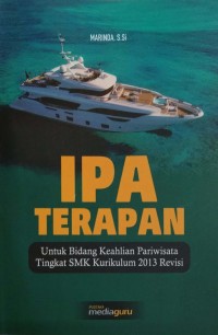 IPA terapan: untuk bidang keahlian pariwisata tingkat SMK kurikulum 2013 revisi