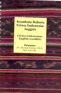 Kosakata bahasa Teiwa-Indonesia-Inggris