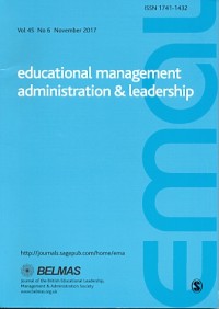 Educational management administration & leadership vol 45 no 6 november 2017