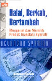 Halal, berkah, bertambah