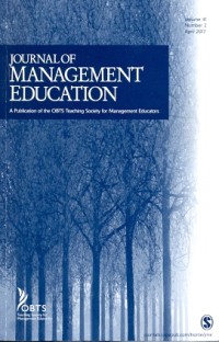 Journal of management education volume 41 number 2 april 2017
