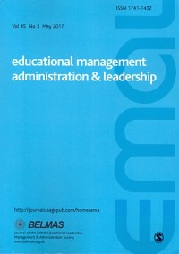 Educational management administration and leadership vol 45 n0 3 may 2017