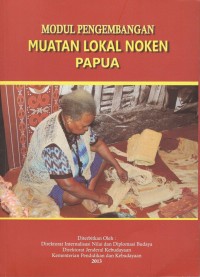 Modul pengembangan muatan lokal Noken Papua