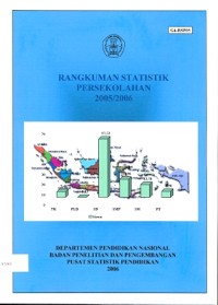 Rangkuman statistik persekolahan 2005/2006