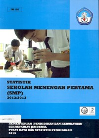 Statistik sekolah menengah pertama (SMP) 2012/2013