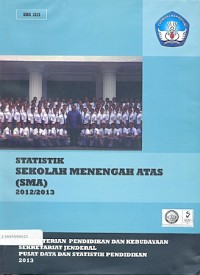 Statistik sekolah menengah atas (SMA) 2012/2013