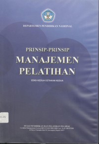 Prinsip-prinsip manajemen pelatihan