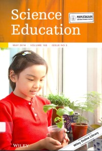 Science education may 2016 volume 100 issue no 3