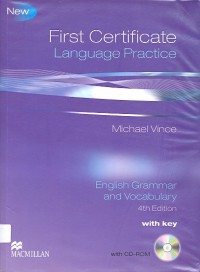 First certificate language practice: english grammar and vocabulary