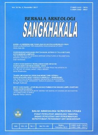 Berkala Arkeologi Sangkhakala, Vol. 20, No. 2, November 2017
