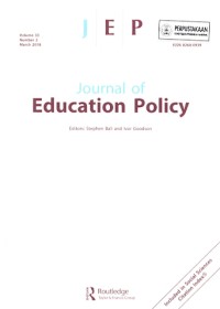 JEP Journal of Education Policy [volume 33 number 2 march 2018]