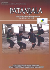 Patanjala: jurnal penelitian sejarah dan budaya [vol. 10 no. 2 juni 2018]