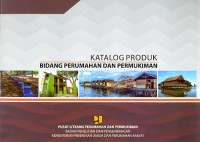 Katalog Produk Bidang Perumahan dan Permukiman