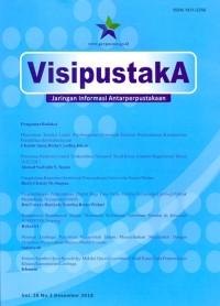 Visipustaka vol. 20 no. 3 desember 2018