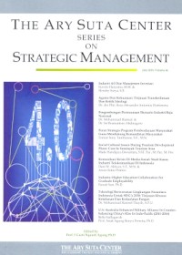 The ary suta center series on strategic management [July 2019, Vol. 46]