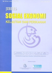 Jurnal sosial ekonomi kelautan dan perikanan volume 10 No.2, Desember, 2015