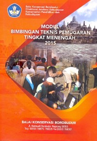 Modul bimbingan teknis pemugaran tingkat menengah 2015