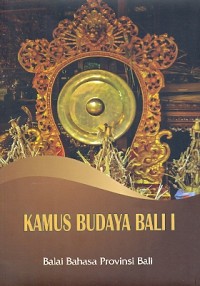 Kamus budaya Bali 1
