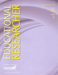 Educational researcher volume 48 Number 6 august/september 2019