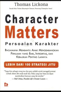 Character matters