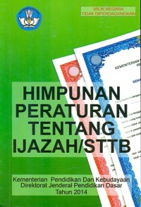 Himpunan peraturan tentang ijazah/sttb