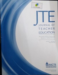 JTE: journal of teacher education volume 71 number 3, Mei/Juni 2020