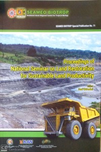 Proceedings of national seminar on land restoration for sustainable land productivity [SEAMEO Biotrop special publication no. 71]