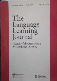 The language learning journal: journal of the association for language learning volume 48 number 5 october 2020