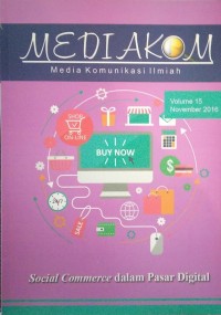 Media komunikasi ilmiah : social commerce vol. 15, November 2016
