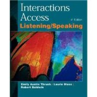 Interactions access : listening/speaking