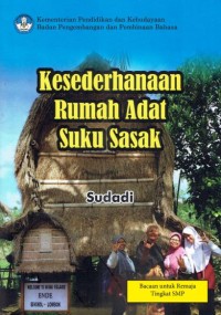 Kesederhanaan rumah adat Suku Sasak