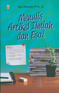 Menulis artikel ilmiah dan esai